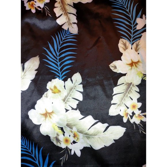 NWT MENS HOT TOUCH FLORAL & FEATHERS HAWAIIAN SHIRT XXXL - Picture 5 of 7